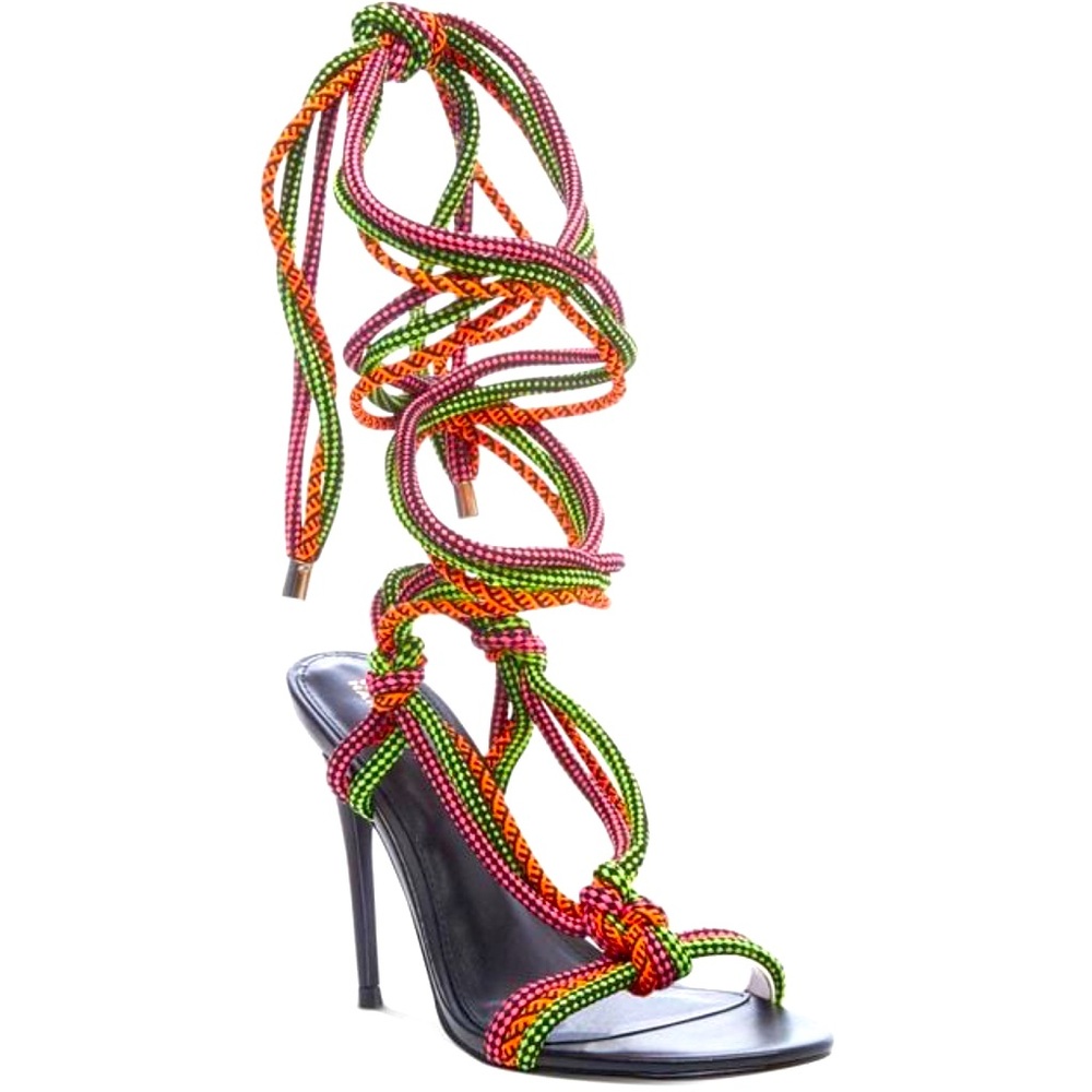 Steve Madden X Winnie Harlow Dancehall heels